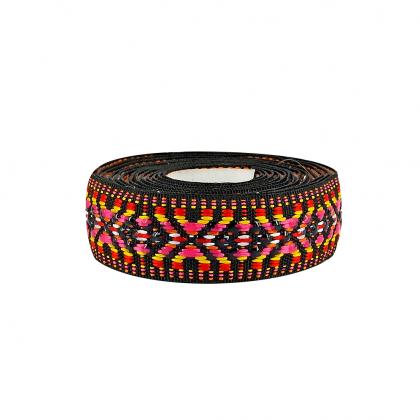 BTP Woven Bartape - Digi Path rolled, providing a secure, comfortable grip with a distinctive patterned finish.