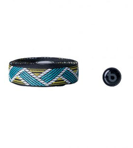 BTP WOVEN BARTAPE LINK (GREEN/WHITE)