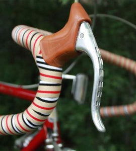 BTP Woven Bartape-Berry ( Brown/Black)