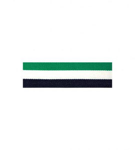 BTP WOVEN BARTAPE-STRP GRASSY (WHITE/GREEN)