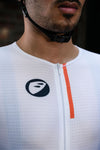 apace brand's white cycling jersey