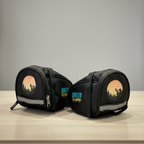 United By Cycling bicycle saddle bag Sunset black