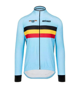 Bioracer Belgium Bodyfit Tempest 2.0 Men's Cycling Jersey Long Sleeve