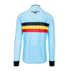  Bioracer Belgium Bodyfit  Men's Long Sleeve Cycling Jersey