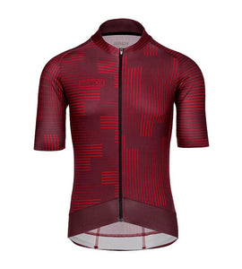 Bioracer Men's Warp Epic Cycling Jersey (Bordeaux)
