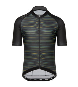 Bioracer Men's Sprinter Jersey Coldblack (Light Kingpin Yellow)