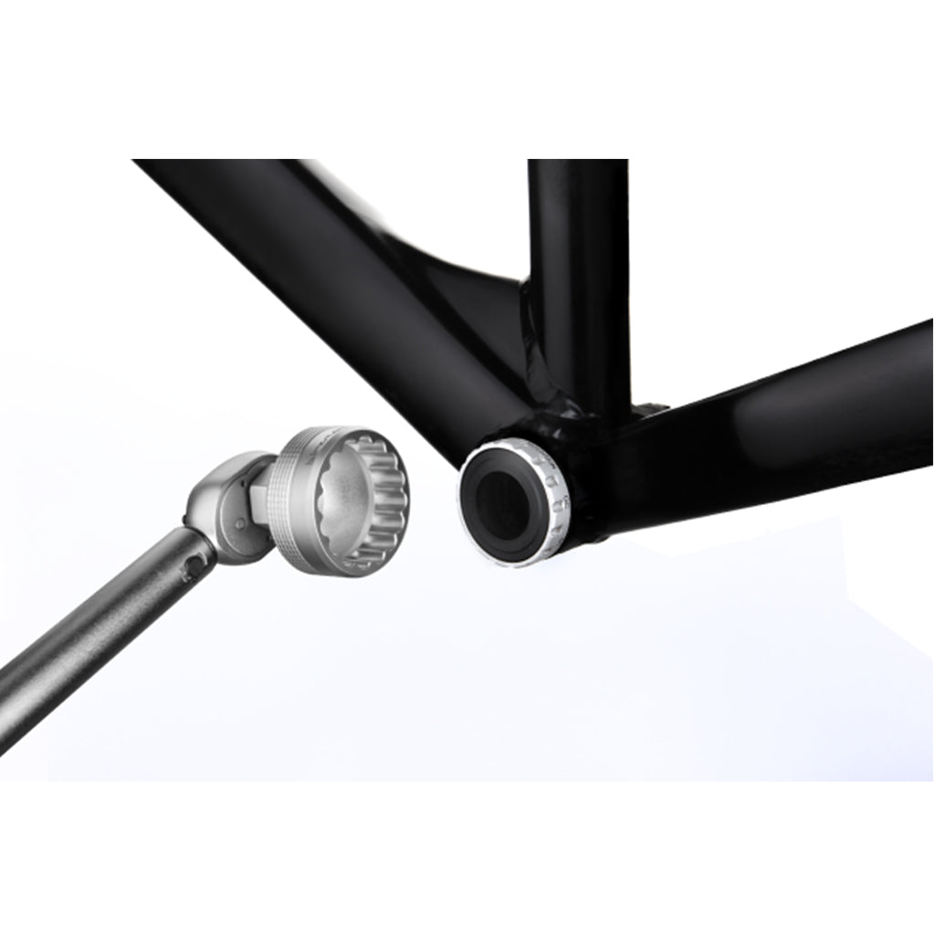 A product shot of the Birzman bottom bracket socket, a durable bike tool for home or professional mechanics.

