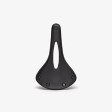 Brooks saddle C17 carved black