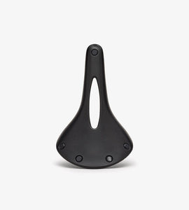 Brooks saddle C17 carved black