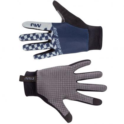 Northwave Air LF Full Gloves(Deep Blue/Light Grey)