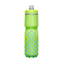 Camelbak Podium Chill Bottle 24oz (Lime/Blue Stripe)