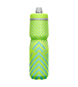 Camelbak Podium Chill Insulated Bottle 24oz (Lime/Blue Stripe)