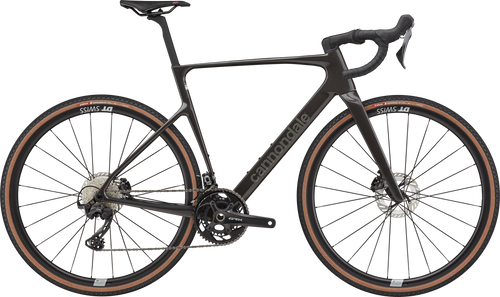 Cannondale SuperX 3 carbon gravel race bike with Shimano GRX 820 drivetrain and DT Swiss wheels