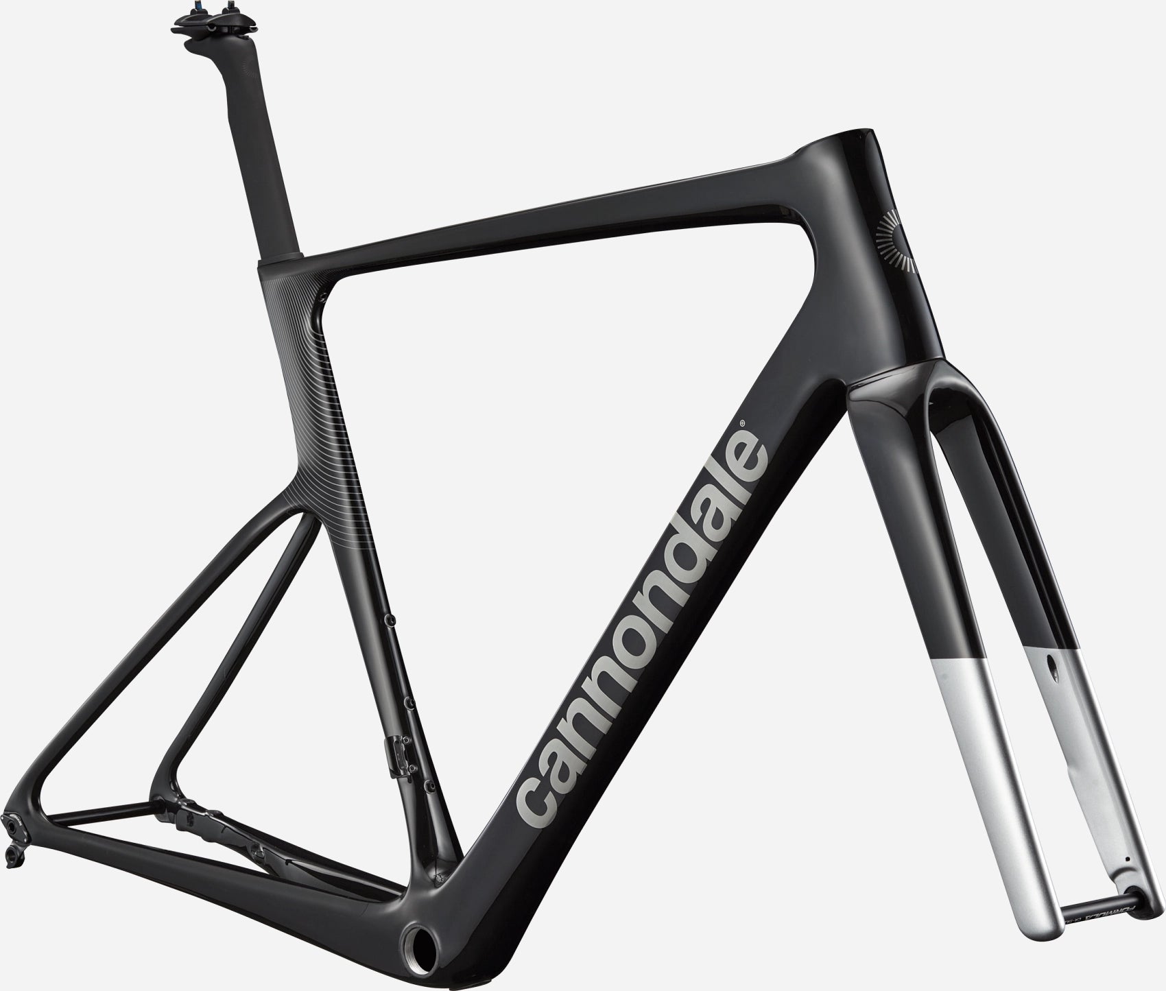 Cannondale SuperSix EVO Carbon aerodynamic carbon frame in black