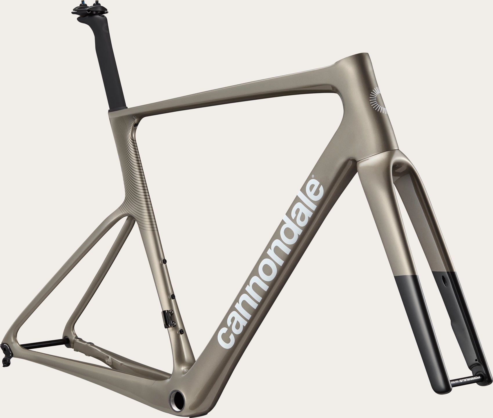 Cannondale SuperSix EVO Carbon Meteor Gray aerodynamic frameset