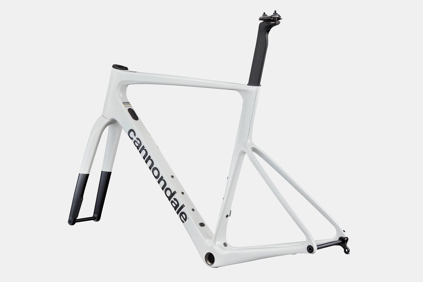 Cannondale SuperSix EVO Carbon Silver frameset for competitive racing