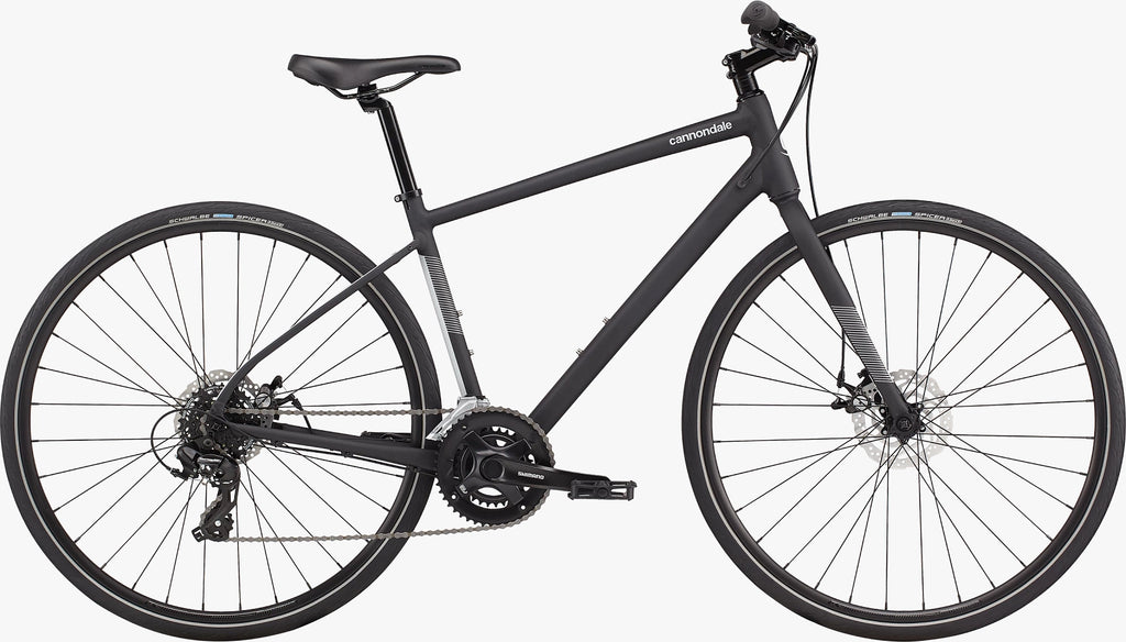 Lightweight Cannondale Quick 5 alloy frame hybrid bicycle