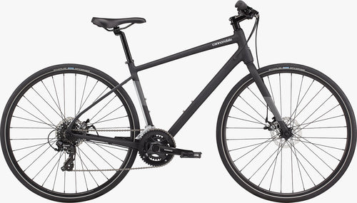 Lightweight Cannondale Quick 5 alloy frame hybrid bicycle