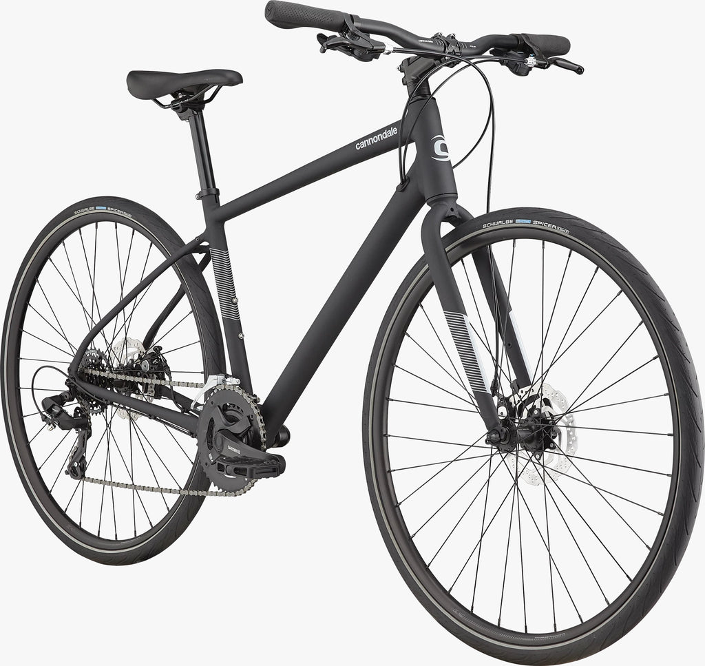 Cannondale Quick 5 hybrid bike 700c wheels in Barbecue color