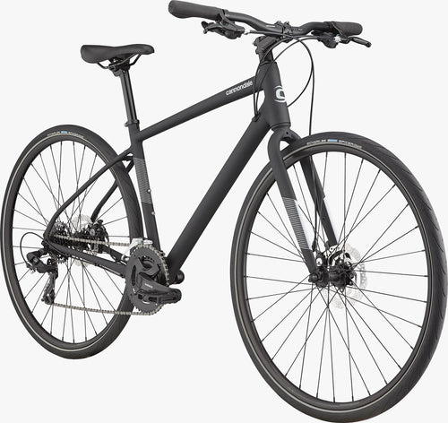 Cannondale Quick 5 hybrid bike 700c wheels in Barbecue color
