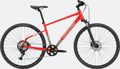 Cannondale Quick CX 3 Rally Red hybrid bike side view