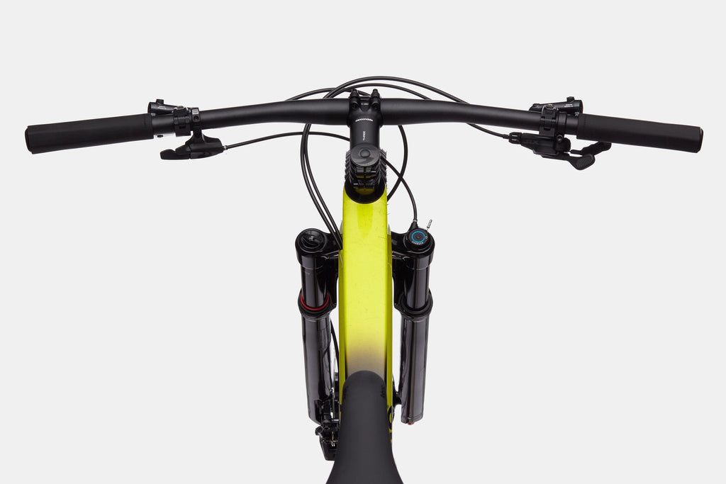 Top view of Cannondale Scalpel HT Carbon 3 XC race-ready bike