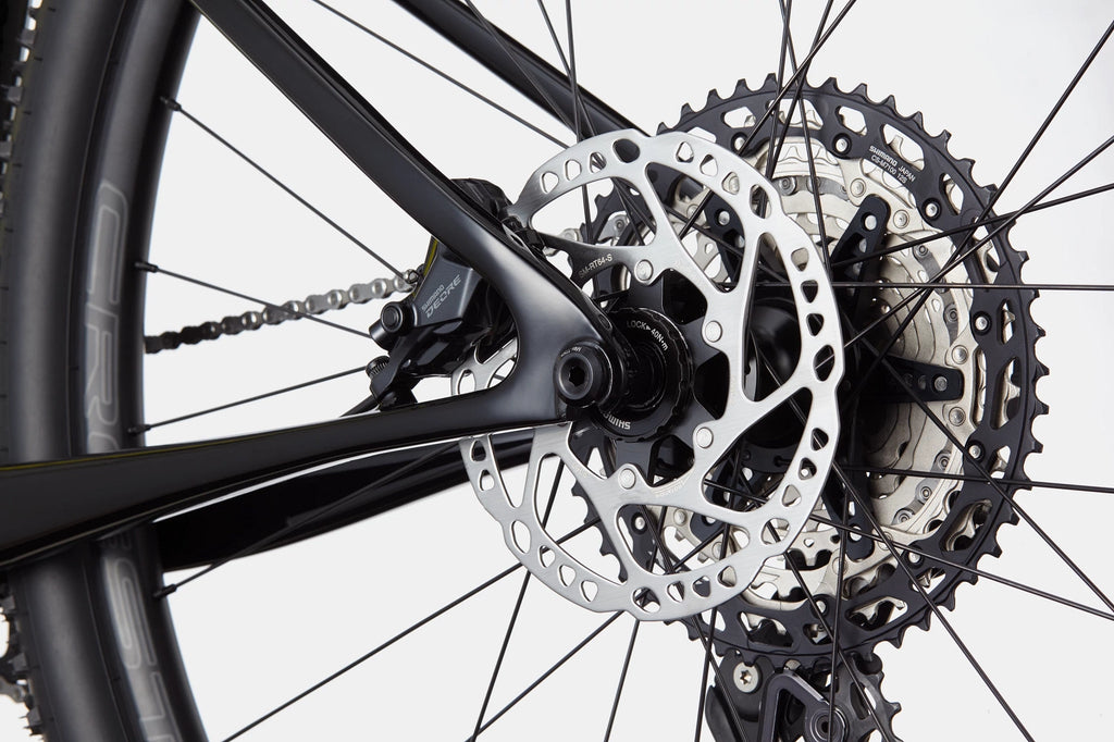 Cannondale Scalpel HT Carbon 3 Highlighter with hydraulic disc brakes