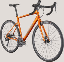 Cannondale Synapse 2 endurance road bicycle in Tiger Eye color