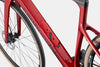 Cannondale Synapse Carbon 4 Metallic Red aero carbon frame close-up