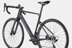 Side profile of the black Cannondale Synapse Carbon 5