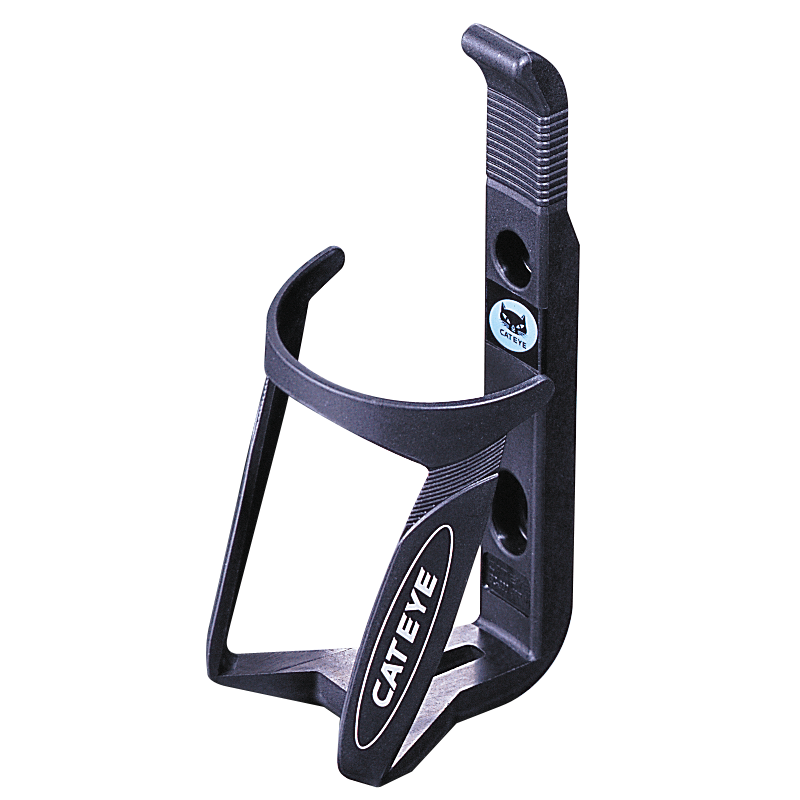 Cateye BC-300 bottle cage, side view, showing its lightweight design.