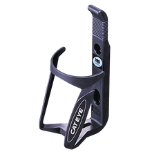 Cateye BC-300 bottle cage, side view, showing its lightweight design.