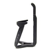 Side profile of the black Cateye BC-300 bottle cage, showing its angled design and Cateye branding.