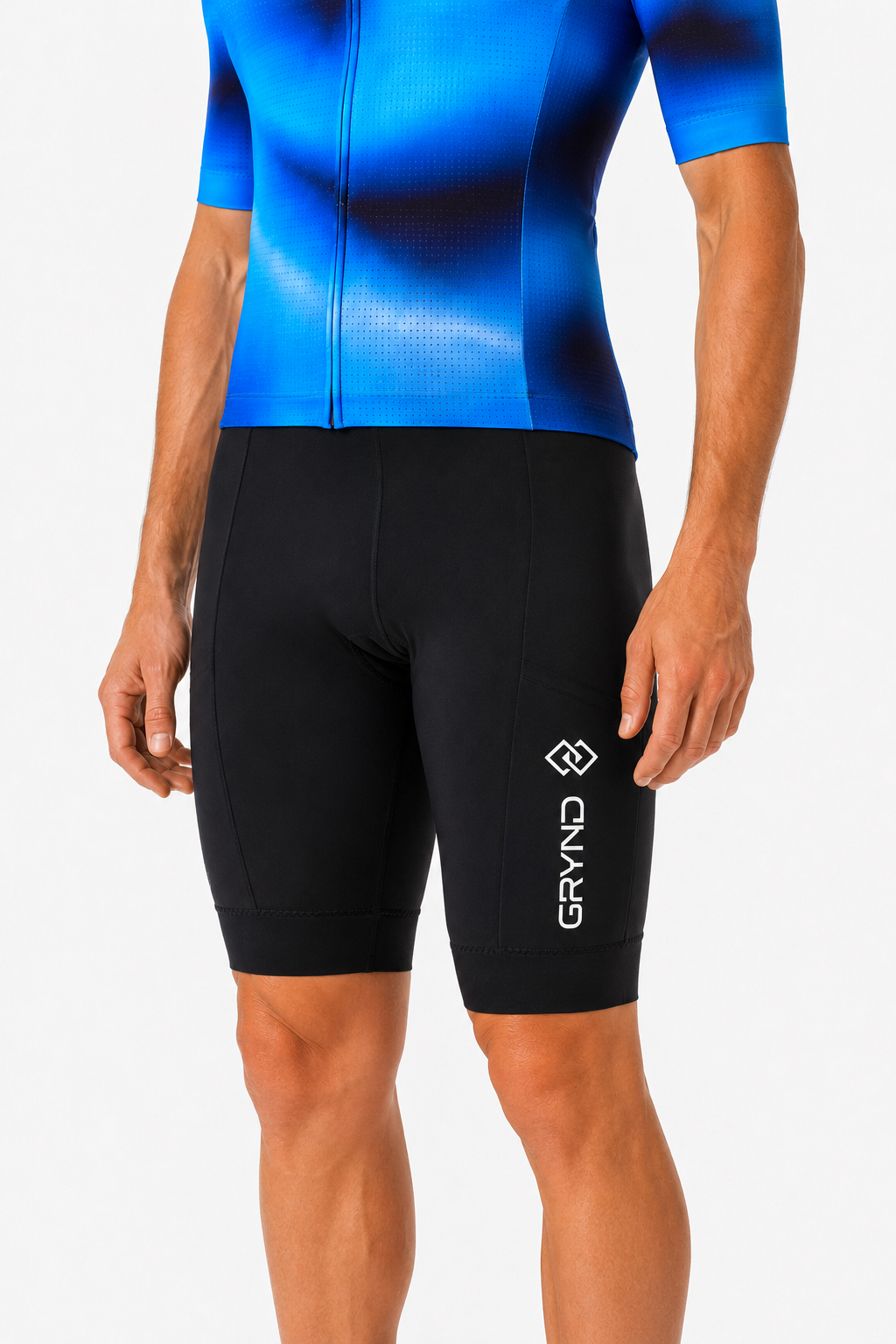 apace Mens Cycling Shorts  Evolve  Black