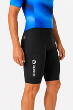 apace Mens Triathlon Shorts  Pronto  Black