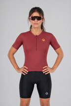 apace cycling-t-shirt-cruise-apricot-unisex