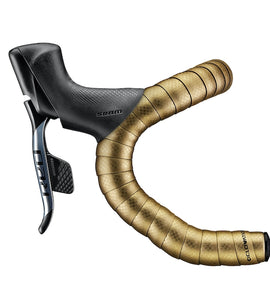 Ciclovation  Advanced Bar Tape, POLY TOUCH_Vapor Metallic, (Royal Gold)