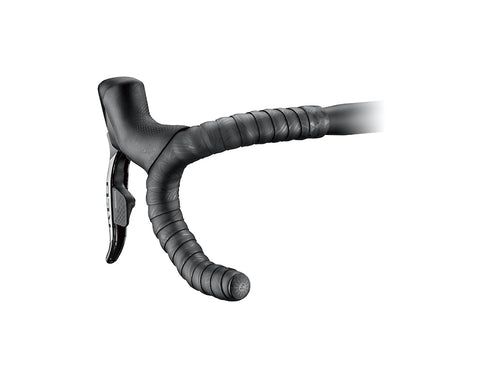Black topo pattern cycling handlebar tape synthetic leather