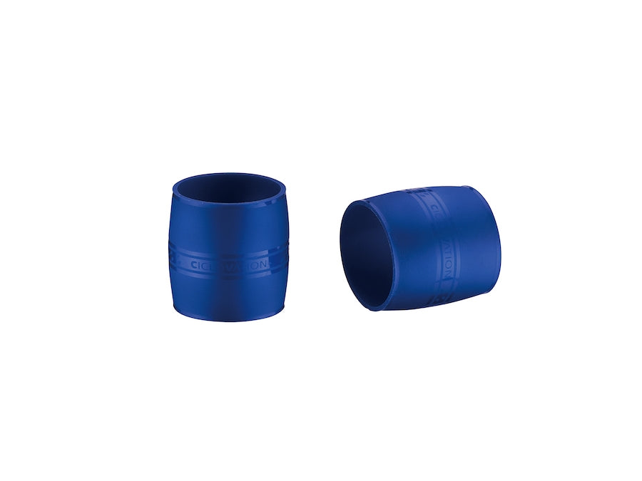Navy blue cycling handlebar tape with gel padding