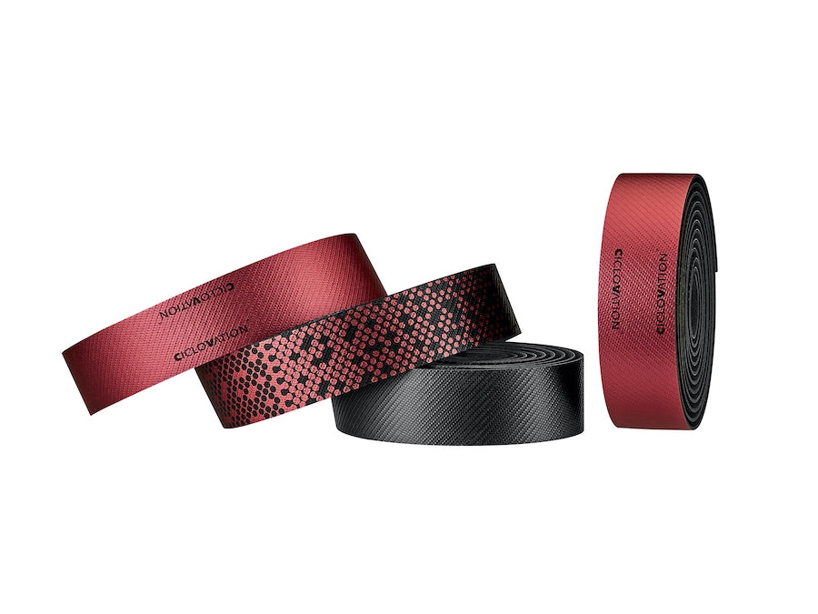 Ciclovation Seitex bar tape installed on road bike handlebars