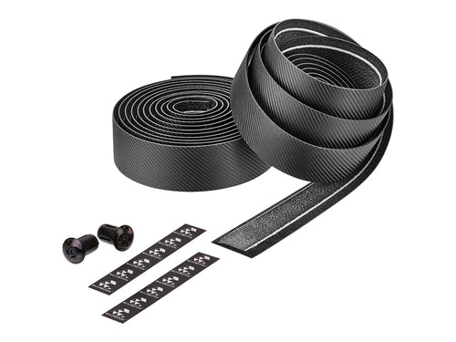 Premium Carbon Black Handlebar Tape by Ciclovation