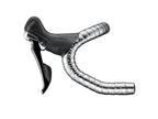 Ciclovation Advanced Leather Touch Bar Tape, Metallic Platinum, 3.0mm thickness.