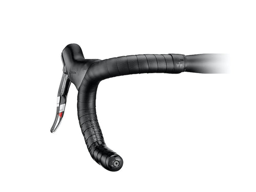 Ciclovation Leather Touch Bar Tape Fusion Black for road bikes