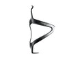 Lightweight 16g carbon fiber bike bottle cage in a pearl white finish
