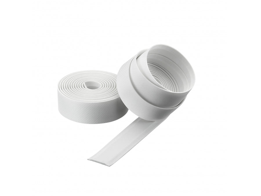 Anti-slip white bike handlebar tape by Ciclovation