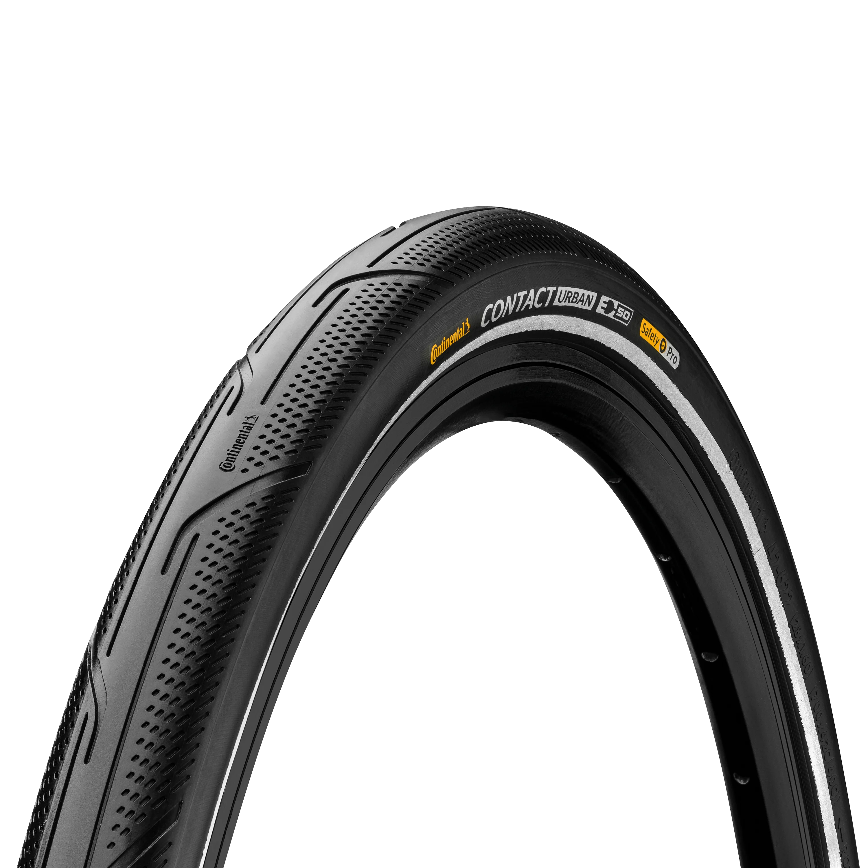 Continental Contact Urban E50 700x37c hybrid tyre with SafetyPro puncture protection for city cycling