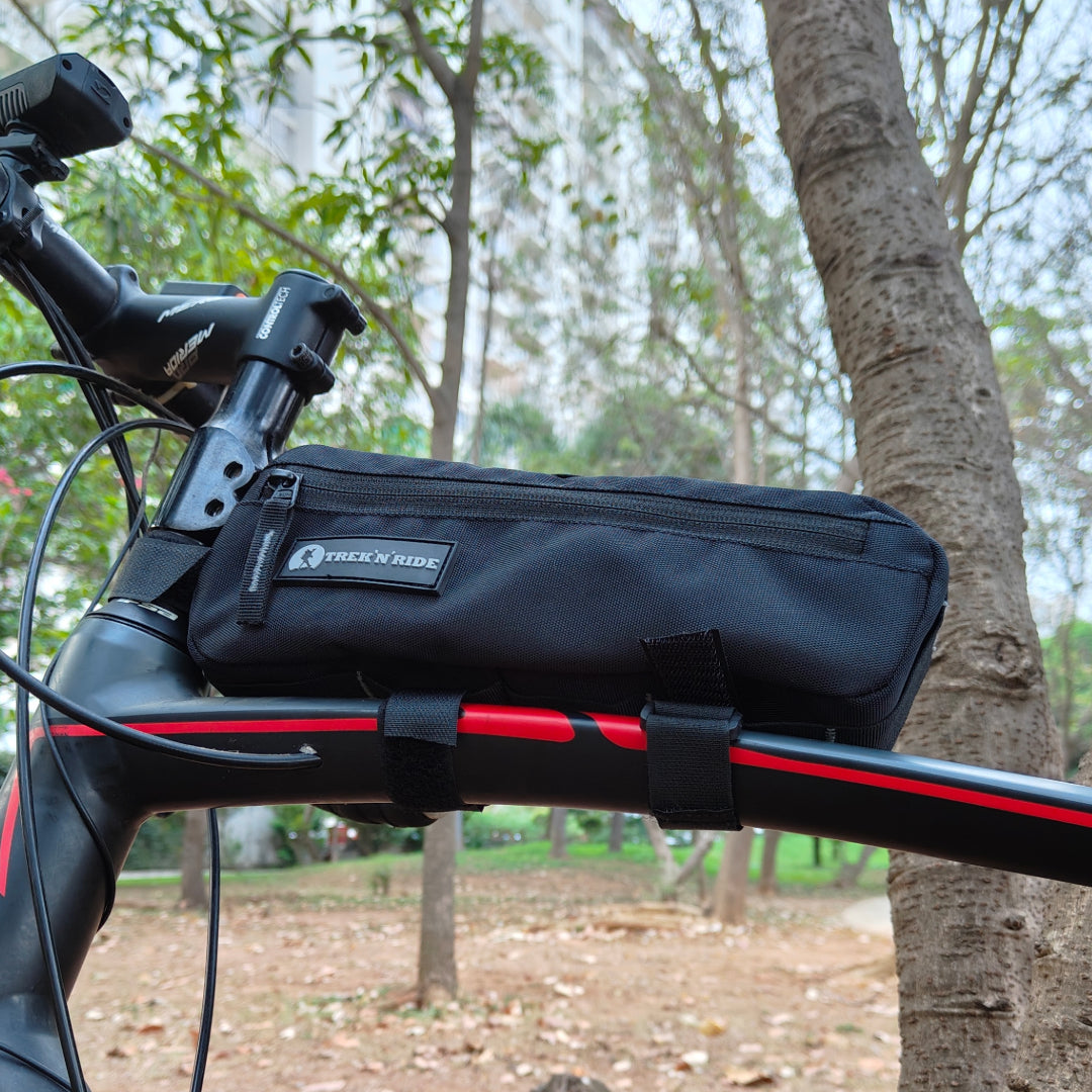 durable 1000D polyester cycling frame bag