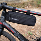 bicycle top tube pouch for tools snacks and accessories