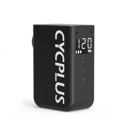 Ultra-compact 87g Cycplus AS2 Ultra electric mini pump with LED gauge