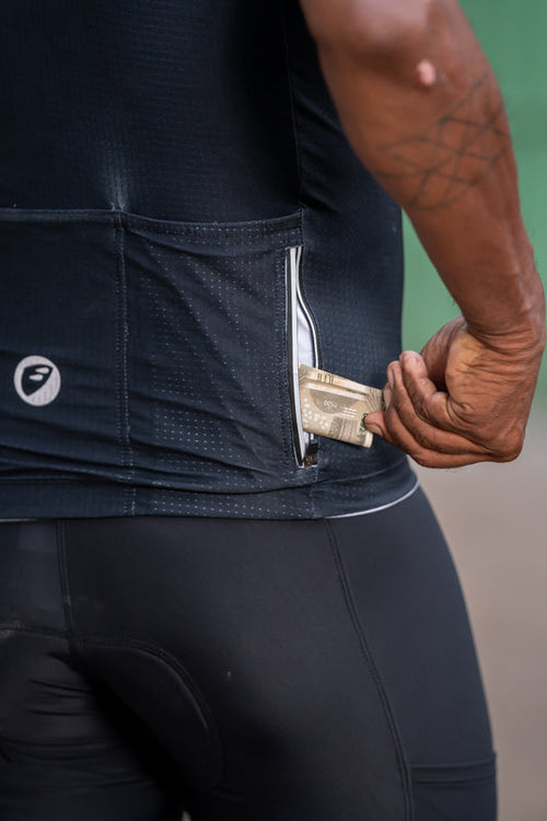 Apace Cycling Jersey Race Fit Stealth